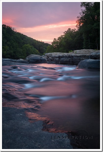 Valley Falls SP, West Virginia_Canon EOS 5D Mark II, 35 mm, 3.2 sec at f - 16, ISO 50