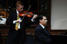 Accompanying David Waller on the Violin