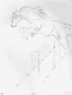 {davidsart06} Leaping Stallion by David Staddon